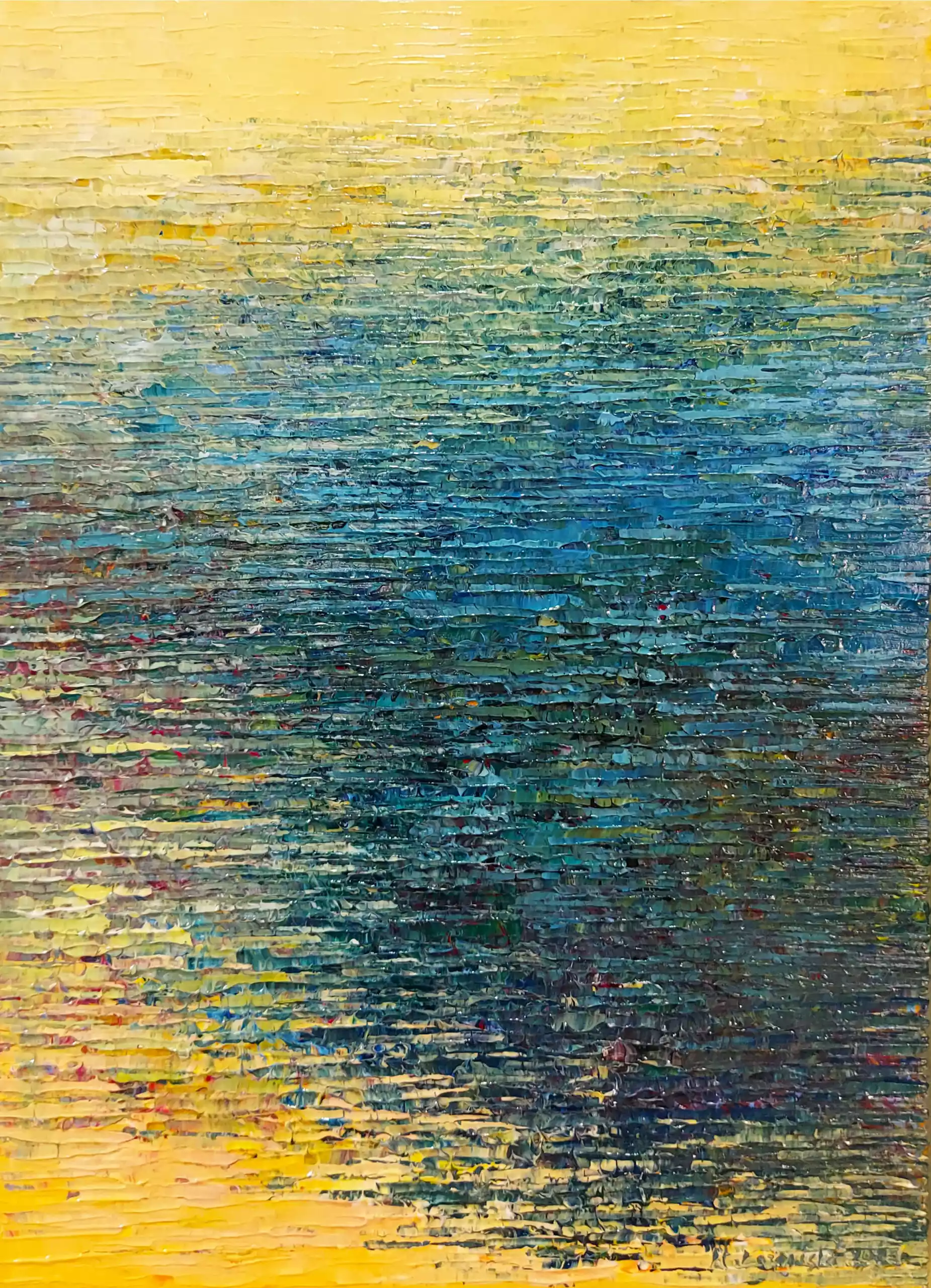 Zdjęcie obrazu Krzysztof Łozowski - Water - Krzysztof Łozowski. Foksal17 - Galeria Sztuki w Warszawie.