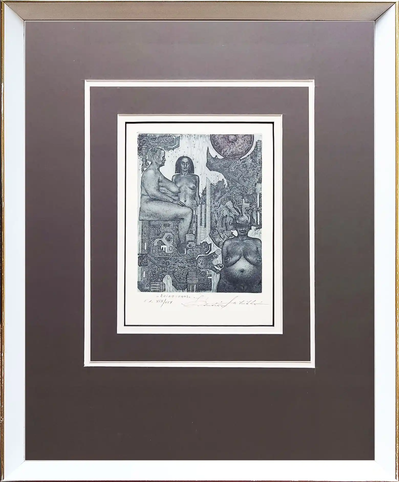 Zdjęcie obrazu Konstantin Antyukhin - Rhinoceros (ed. XIX/XXX) - . Foksal17 - Galeria Sztuki w Warszawie.