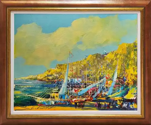 Zdjęcie obrazu Walery Stratovich - Nesebyr - Walery Stratovich. Foksal17 - Galeria Sztuki w Warszawie.
