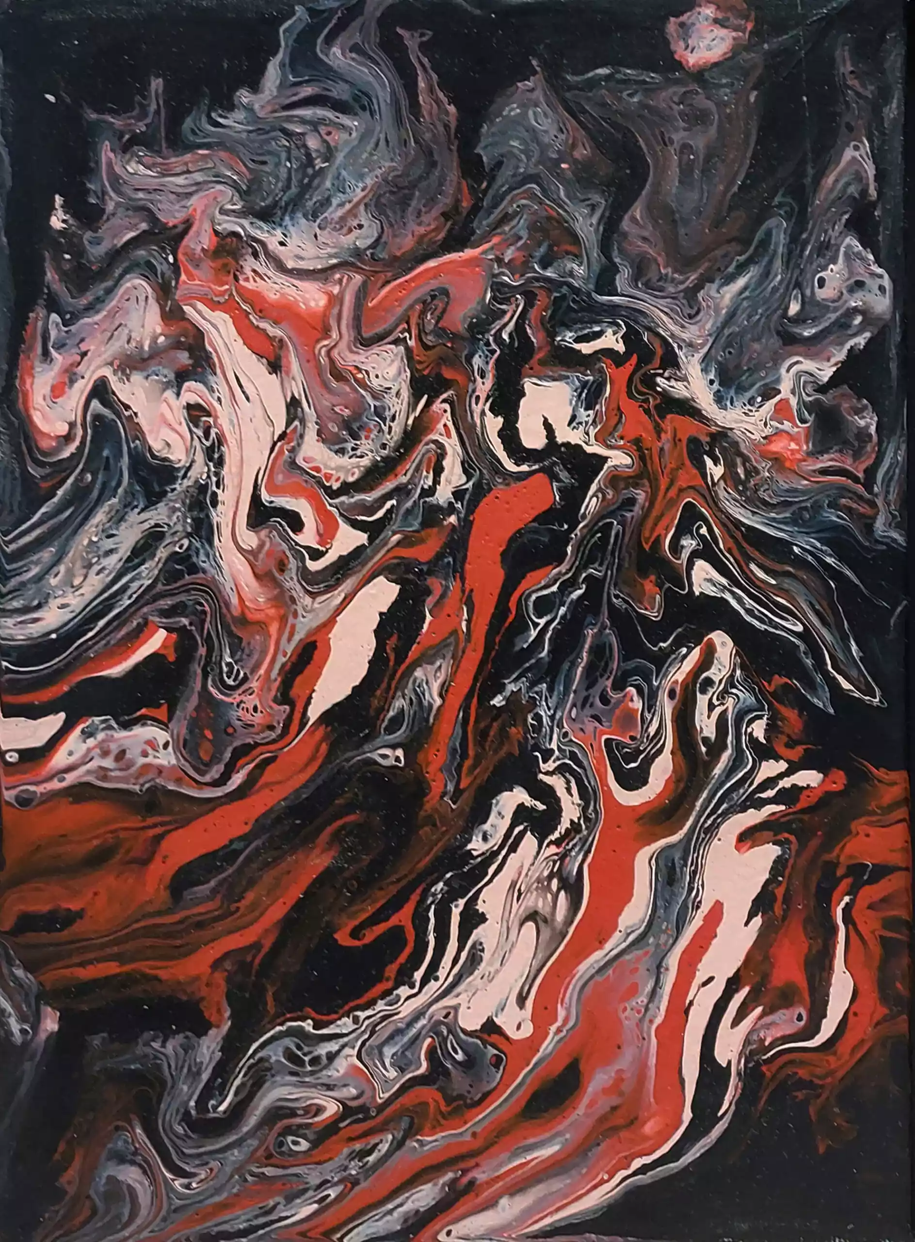 Zdjęcie obrazu Paul Poison - Abstrakcja (I) - Paul Poison. Foksal17 - Galeria Sztuki w Warszawie.