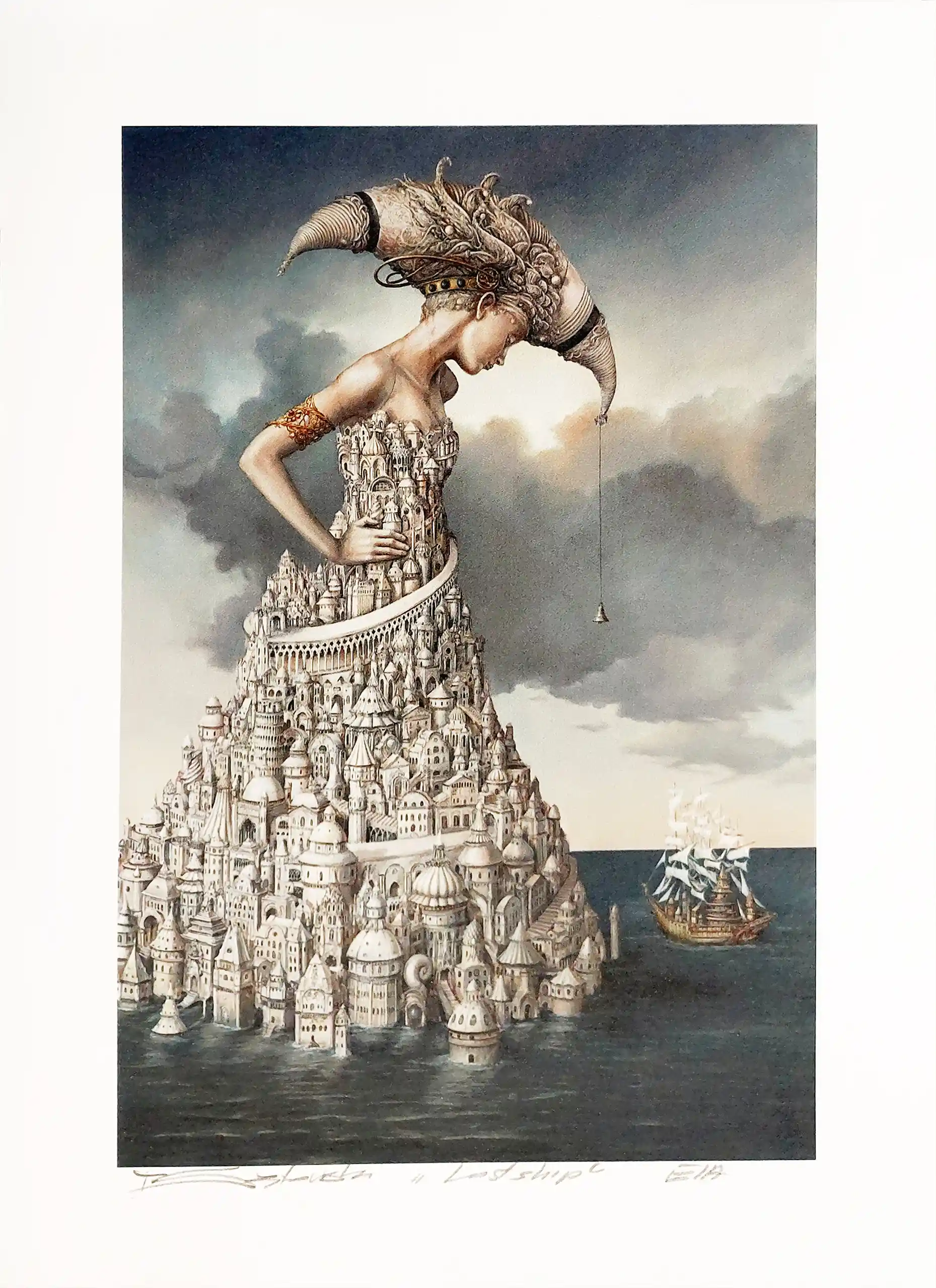 Zdjęcie obrazu Lost Ship E/A  - Tomasz Sętowski. Foksal17 - Galeria Sztuki w Warszawie.