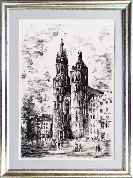 Zdjęcie obrazu Andrzej Masianis - Kraków w grafice II (edycja 8/12) - Andrzej Masianis. Foksal17 - Galeria Sztuki w Warszawie.