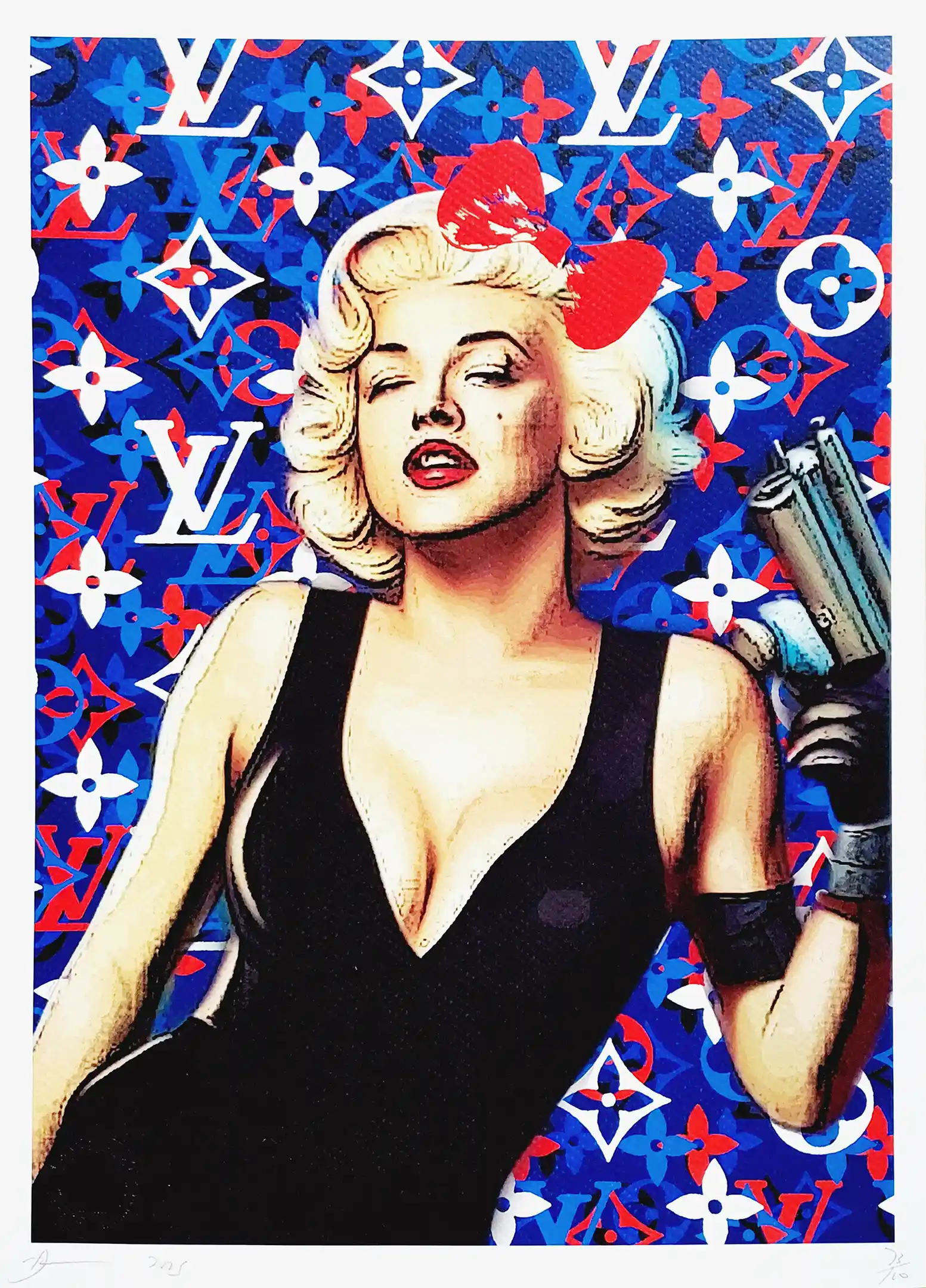Zdjęcie obrazu Marilyn Monroe - Death NYC. Foksal17 - Galeria Sztuki w Warszawie.