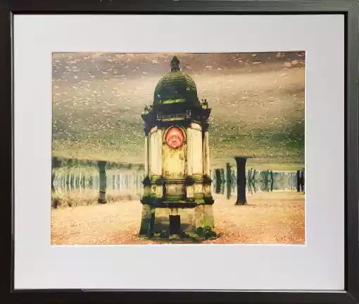 Zdjęcie obrazu Zdzisław Beksiński - Bez tytułu (sygn. przez autora) - Zdzisław Beksiński. Foksal17 - Galeria Sztuki w Warszawie.