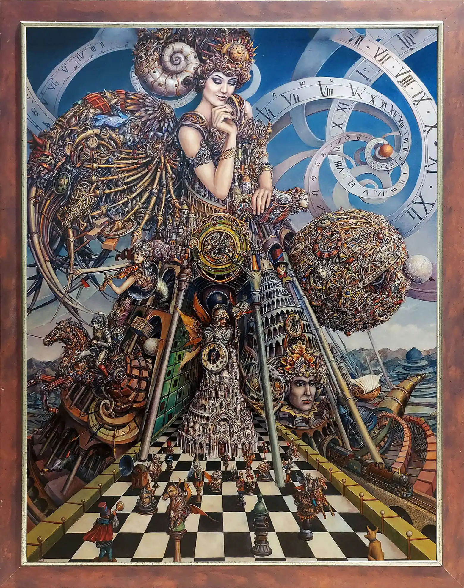Zdjęcie obrazu Tomasz Sętowski - Panopticum - . Foksal17 - Galeria Sztuki w Warszawie.