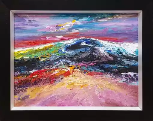 Zdjęcie obrazu Grzegorz Olejniczak - Wir - . Foksal17 - Galeria Sztuki w Warszawie.