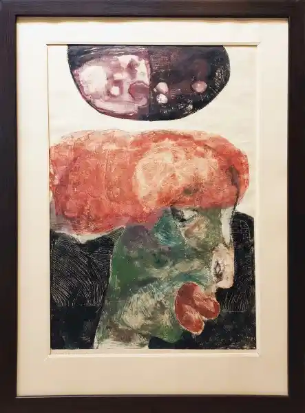 Zdjęcie obrazu Janusz Szewczyk - Wenus i księżyc - Janusz Szewczyk. Foksal17 - Galeria Sztuki w Warszawie.