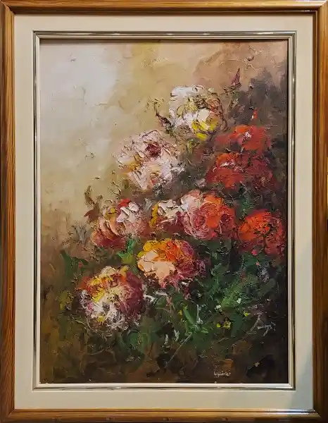 Zdjęcie obrazu Lipiński - Magiczny ogród - Lipiński. Foksal17 - Galeria Sztuki w Warszawie.