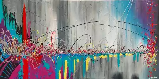 Zdjęcie obrazu Karolina Urbańczyk - Golden Gate Bridge - . Foksal17 - Galeria Sztuki w Warszawie.