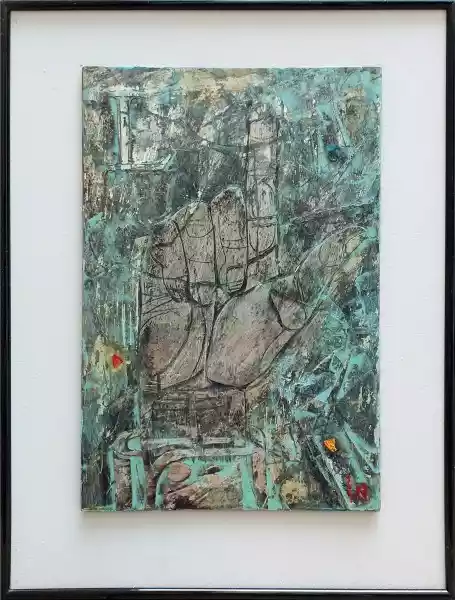 Zdjęcie obrazu Mykola Ilchuk - Litera L - Mykola Ilchuk. Foksal17 - Galeria Sztuki w Warszawie.