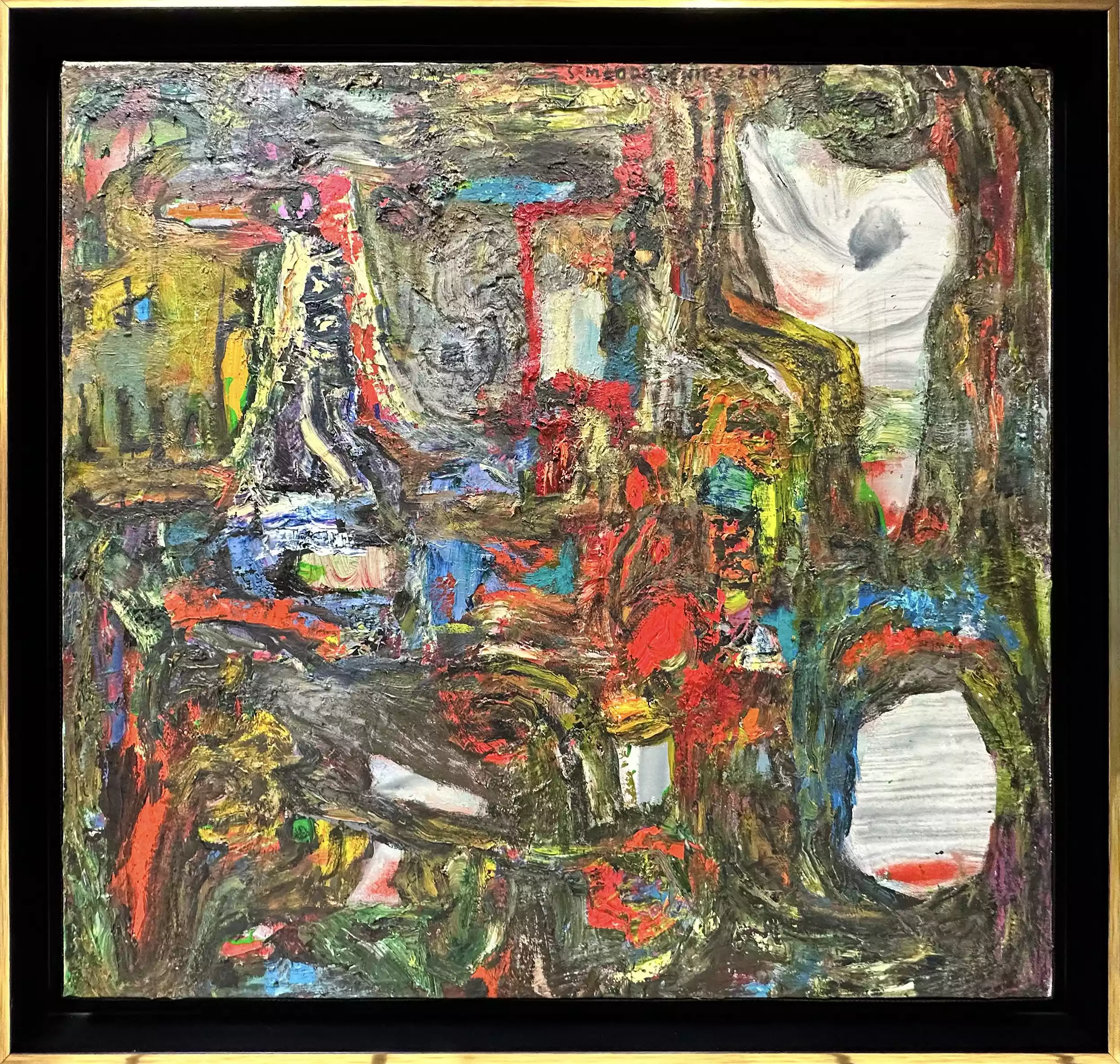 Zdjęcie obrazu Stanisław Młodożeniec - Peyzage - . Foksal17 - Galeria Sztuki w Warszawie.