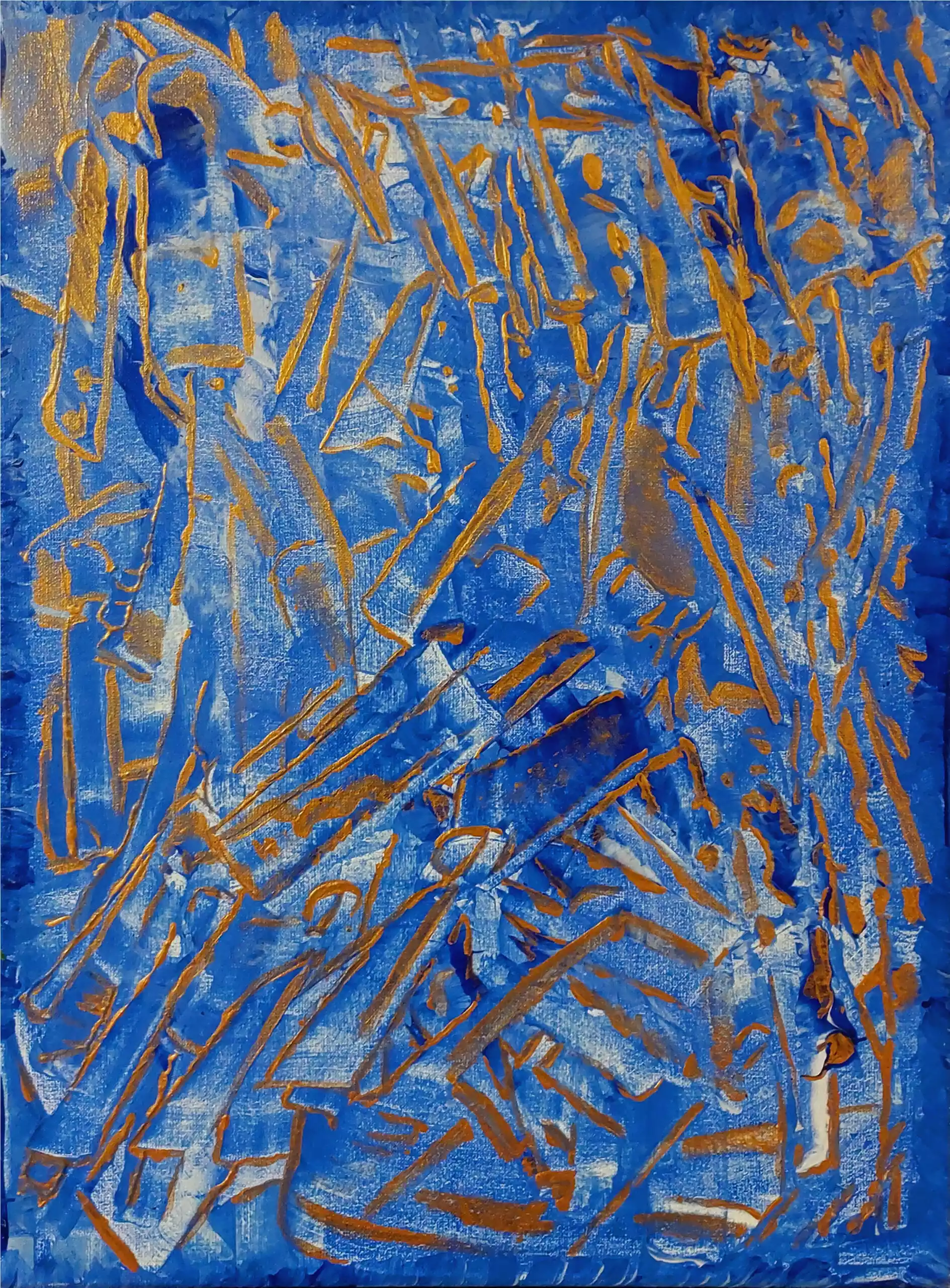 Zdjęcie obrazu Grzegorz Skura - Abstrakcja (8) - Grzegorz Skura. Foksal17 - Galeria Sztuki w Warszawie.