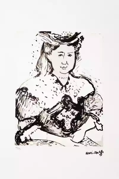 Zdjęcie obrazu Henri Matisse - Bez tytułu (edycja 20/75) - Henri Matisse. Foksal17 - Galeria Sztuki w Warszawie.