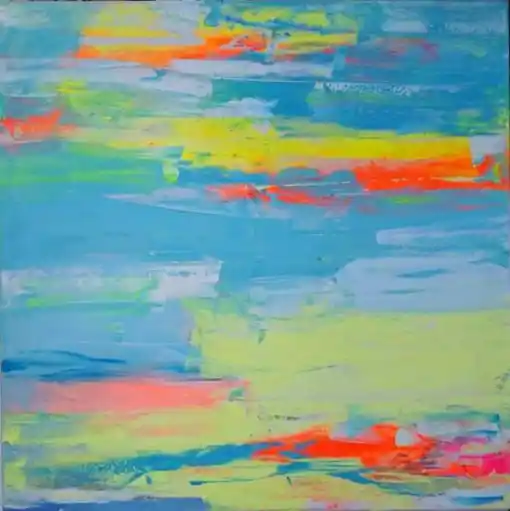 Zdjęcie obrazu Paul Poison - Abstract II - . Foksal17 - Galeria Sztuki w Warszawie.