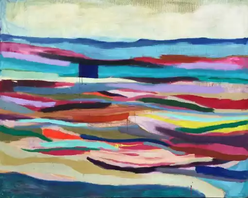 Zdjęcie obrazu Bartosz Michał Hoppe-Sadowski - Landscape XCIV - Bartosz Michał Hoppe-Sadowski. Foksal17 - Galeria Sztuki w Warszawie.