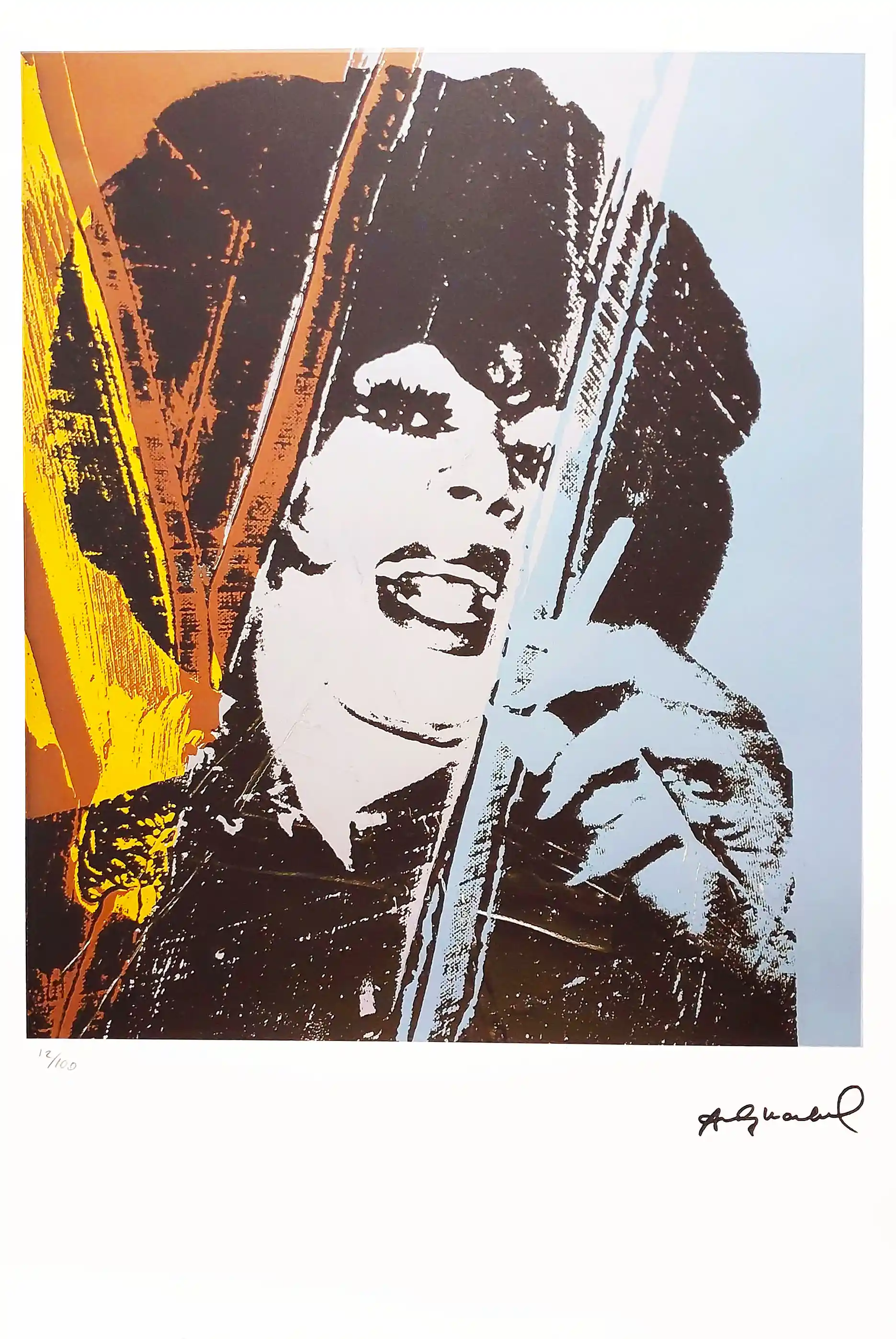 Zdjęcie obrazu Andy Warhol - Drag Queen  - Andy Warhol (1928 - 1987). Foksal17 - Galeria Sztuki w Warszawie.