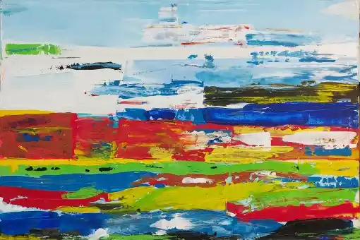 Zdjęcie obrazu Paul Poison - Abstract LIII - . Foksal17 - Galeria Sztuki w Warszawie.