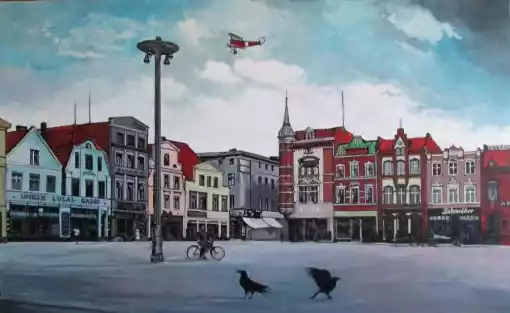Zdjęcie obrazu Ryszard Zając - Lauenburg i. Pom. (6) - Ryszard Zając. Foksal17 - Galeria Sztuki w Warszawie.