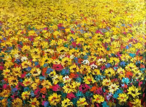 Zdjęcie obrazu Nanang Lugonto - Wild Flower - Nanang Lugonto. Foksal17 - Galeria Sztuki w Warszawie.