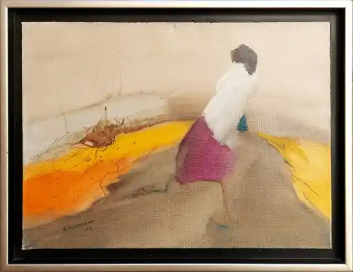 Zdjęcie obrazu Ryszard Piątkowski - Spojrzenie - . Foksal17 - Galeria Sztuki w Warszawie.