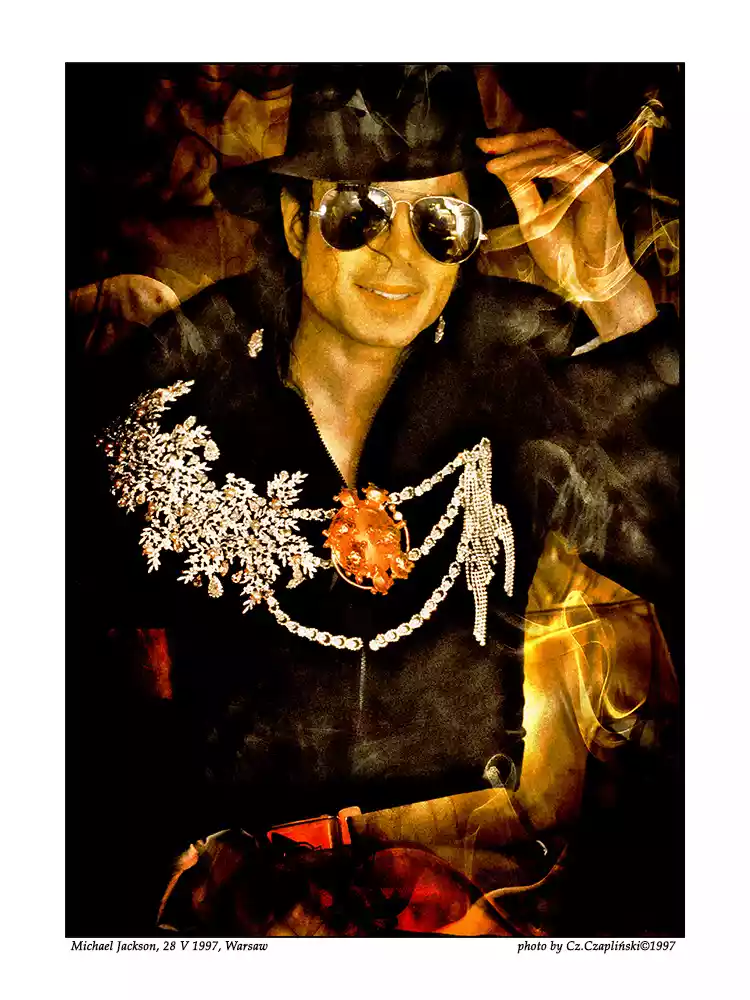 Zdjęcie obrazu Czesław Czapliński - Michael Jackson/Warsaw (3)/A.P. - . Foksal17 - Galeria Sztuki w Warszawie.