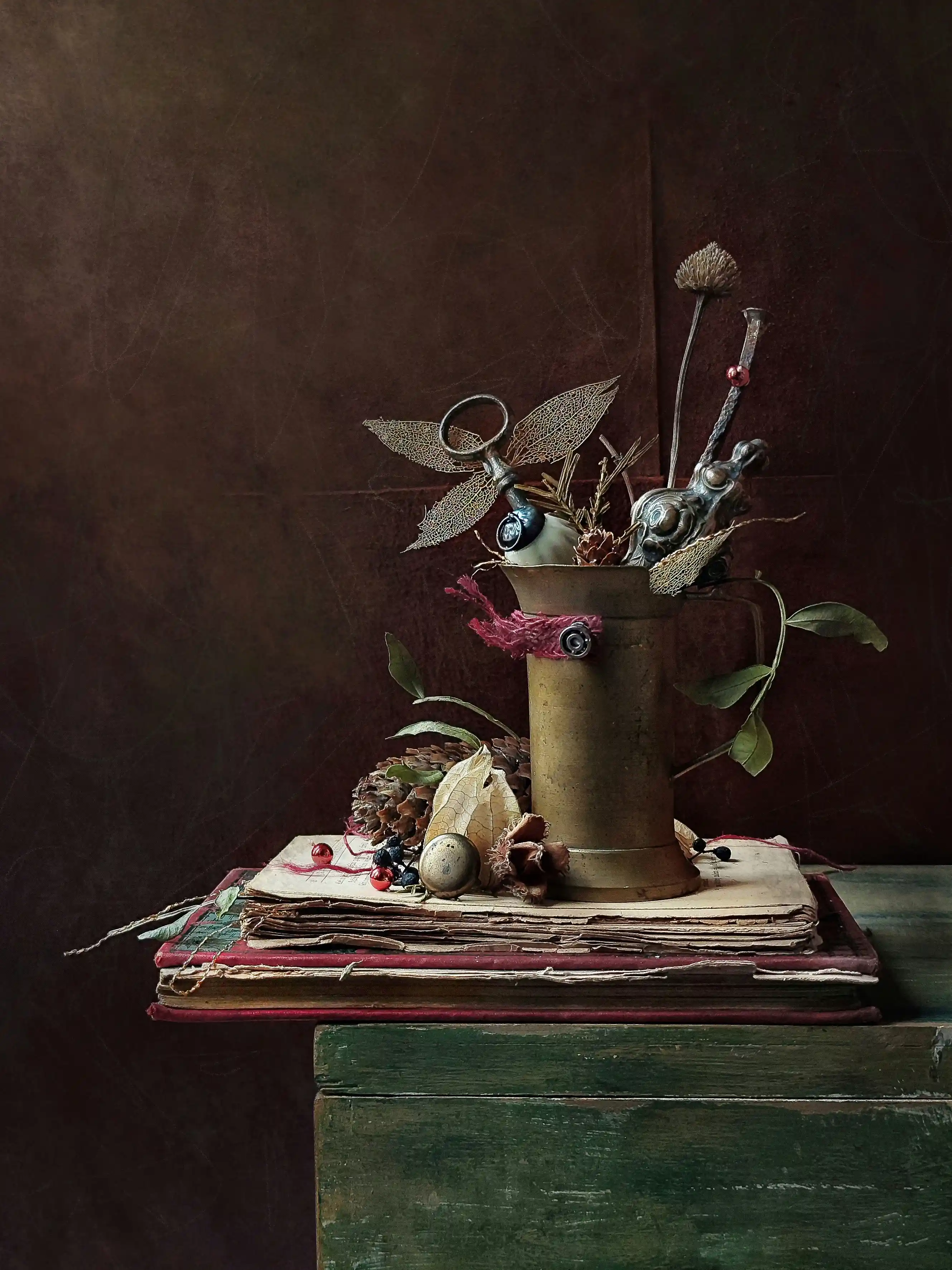 Zdjęcie obrazu Winter Still Life - . Foksal17 - Galeria Sztuki w Warszawie.