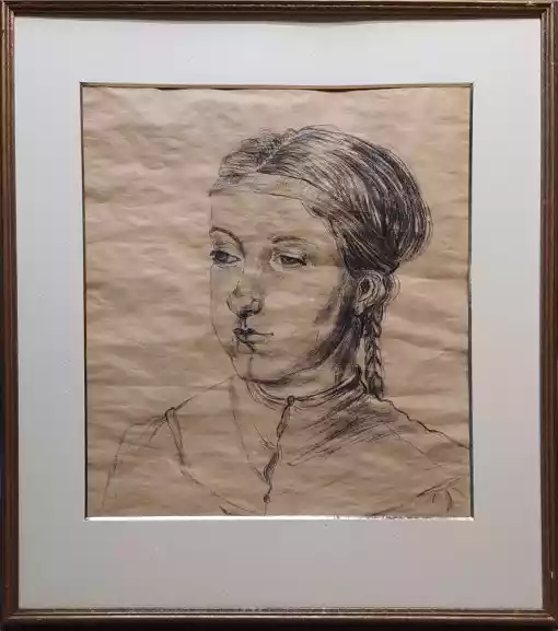 Zdjęcie obrazu Magda Burzyńska-Bartczak - Portret (2) - Magda Burzyńska-Bartczak. Foksal17 - Galeria Sztuki w Warszawie.